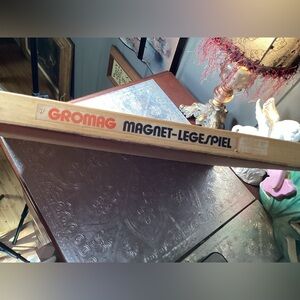 Vintage "Gromag" Magnetic Building Set
